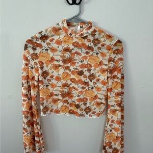 Floral Long Sleeve Top